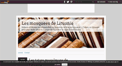 Desktop Screenshot of mosqueedelituanie.over-blog.com