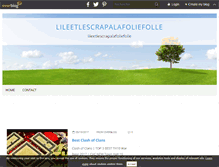 Tablet Screenshot of lileetlescrapalafoliefolle.over-blog.com