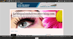 Desktop Screenshot of blogsalondulivre.over-blog.com