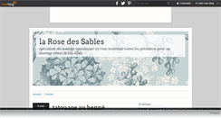 Desktop Screenshot of la-rose-des-sables.over-blog.fr