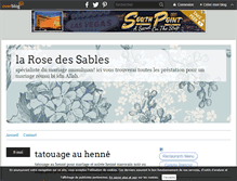 Tablet Screenshot of la-rose-des-sables.over-blog.fr