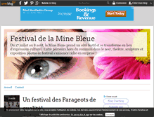 Tablet Screenshot of festivalminebleue.over-blog.com