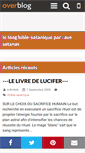 Mobile Screenshot of bible-satanique.over-blog.com