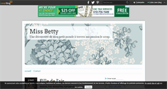 Desktop Screenshot of missbetty.over-blog.com
