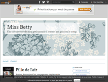 Tablet Screenshot of missbetty.over-blog.com