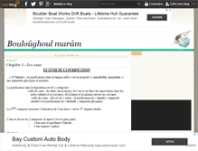 Tablet Screenshot of bouloughoulmaram.over-blog.com