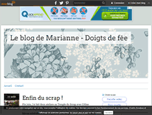 Tablet Screenshot of marianne-doigtsdefee.over-blog.com