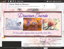 Tablet Screenshot of douceursucree.over-blog.fr