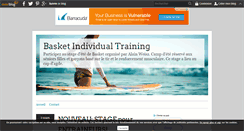 Desktop Screenshot of basketindividualtraining.over-blog.com