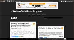 Desktop Screenshot of chivalrousfuel549.over-blog.com