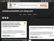 Tablet Screenshot of chivalrousfuel549.over-blog.com