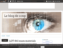 Tablet Screenshot of ccnp.over-blog.com