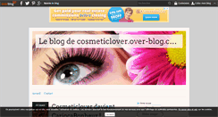 Desktop Screenshot of cosmeticlover.over-blog.com