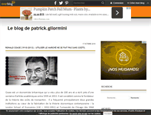 Tablet Screenshot of patrick.gilormini.over-blog.com