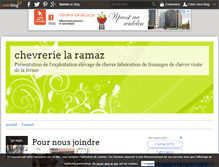 Tablet Screenshot of chevrerielaramaz.over-blog.com