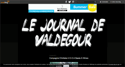 Desktop Screenshot of lejournaldevaldegour.over-blog.com