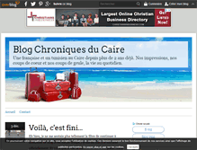 Tablet Screenshot of chroniquesducaire.over-blog.com