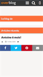Mobile Screenshot of antoine.over-blog.com