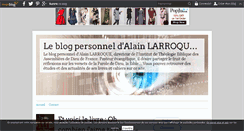 Desktop Screenshot of alainlarroque.over-blog.fr