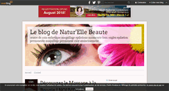 Desktop Screenshot of naturellebeaute.over-blog.com