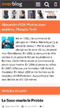 Mobile Screenshot of alexandrefox.over-blog.com