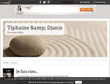 Tablet Screenshot of leblogdetiphaine.over-blog.fr