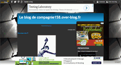 Desktop Screenshot of compagnie158.over-blog.fr