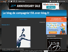 Tablet Screenshot of compagnie158.over-blog.fr