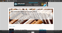 Desktop Screenshot of enrouteverslecrpe2012.over-blog.com