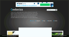 Desktop Screenshot of geekerizz.over-blog.com
