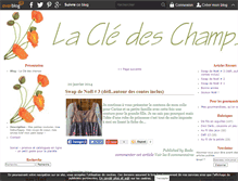 Tablet Screenshot of cledeschamps.over-blog.com