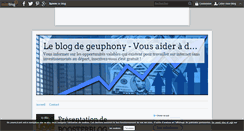 Desktop Screenshot of geuphony.over-blog.com