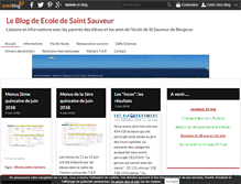 Tablet Screenshot of ecolestsauveur.over-blog.com