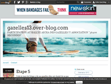 Tablet Screenshot of gazelles13.over-blog.com