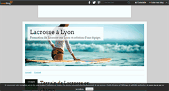 Desktop Screenshot of lacrosse-lyon.over-blog.fr