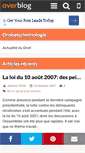 Mobile Screenshot of droitetcriminologie.over-blog.com