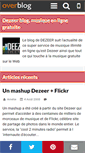 Mobile Screenshot of dezeer.over-blog.fr