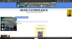 Desktop Screenshot of catholique.over-blog.fr