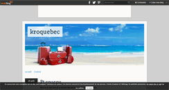 Desktop Screenshot of kroquebec.over-blog.com