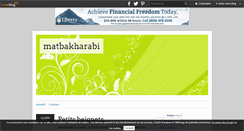 Desktop Screenshot of matbakharabi.over-blog.com