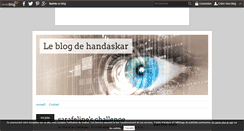 Desktop Screenshot of handaskar.over-blog.com