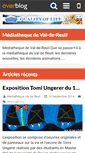 Mobile Screenshot of mediathequevaldereuil.over-blog.fr