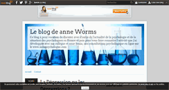 Desktop Screenshot of annewormspsy.over-blog.com