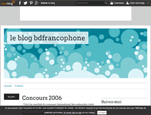 Tablet Screenshot of bdfrancophone.over-blog.com