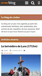 Mobile Screenshot of clodan.over-blog.com