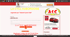 Desktop Screenshot of cyclaubordoise.over-blog.com