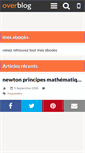 Mobile Screenshot of ebookenfrancais.over-blog.com