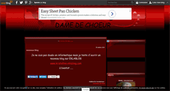 Desktop Screenshot of damedechoeur.com.over-blog.com