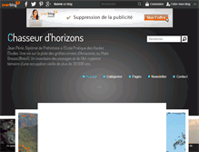 Tablet Screenshot of chasseurdhorizons.over-blog.com