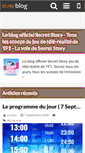 Mobile Screenshot of leblogdelavoix.over-blog.com